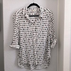 Bird Button Down